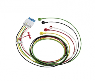 Shielded 5 Lead Set Snap IEC, ICU