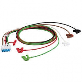 989803125841 Cable 5 Leadset Grabber AAMI ICU Radiopaque